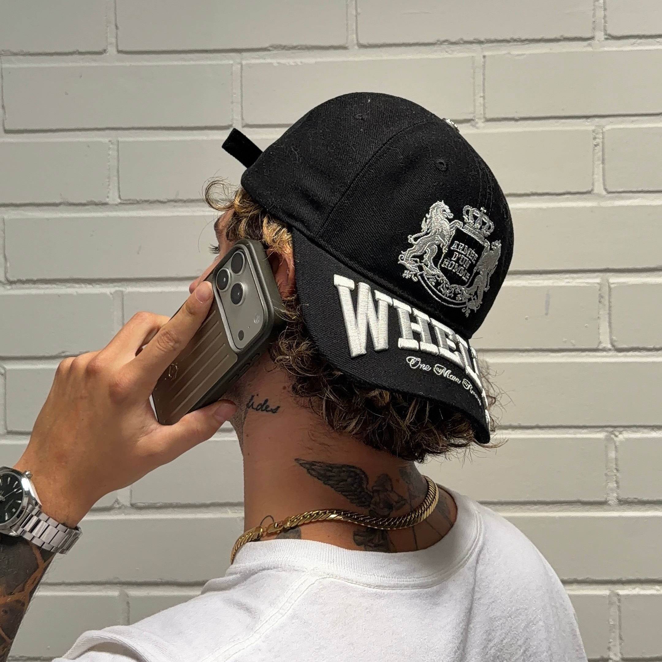 "ARMÉE D'UN HOMME" BASEBALL CAP