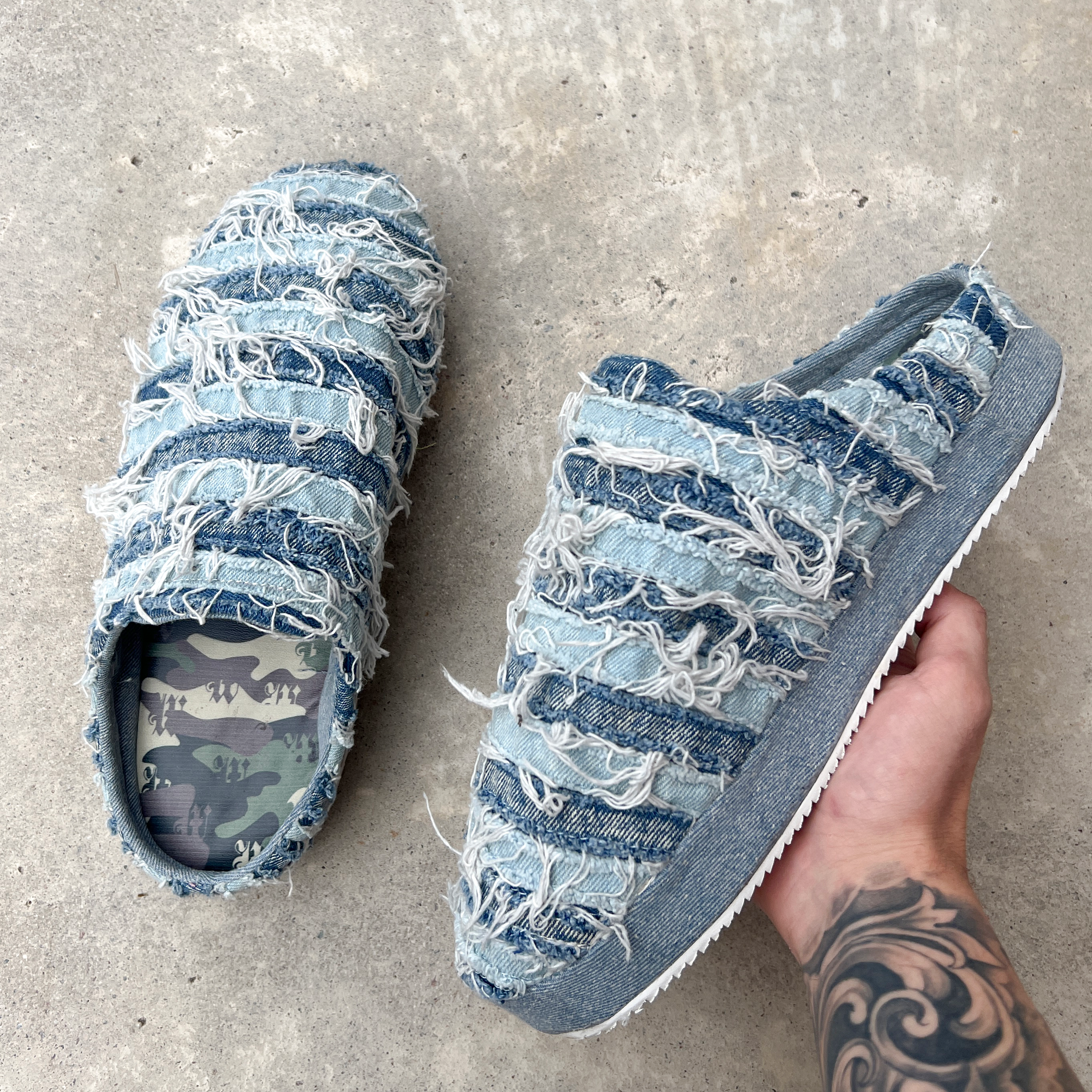 DENIM "SLIPPAS"
