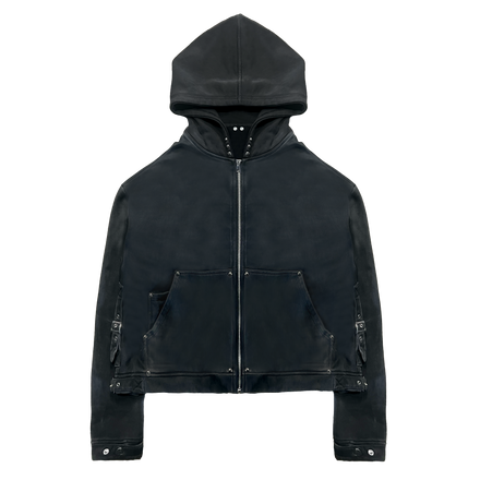 STUDDED HOODIE